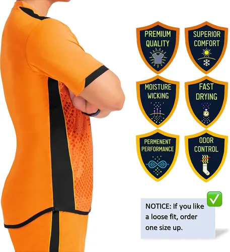 Vista 3 de Camiseta deportiva deportiva Invictus SOL para hombre, refrescante, transpirable, cómoda