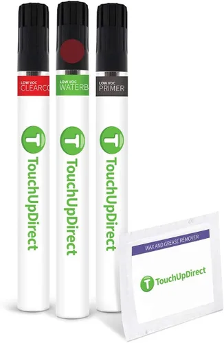 Vista 197 de TouchUpDirect QAK - Aerosol de pintura de retoque de color blanco sólido compatible con Nissan Exact Match - Kit esencial