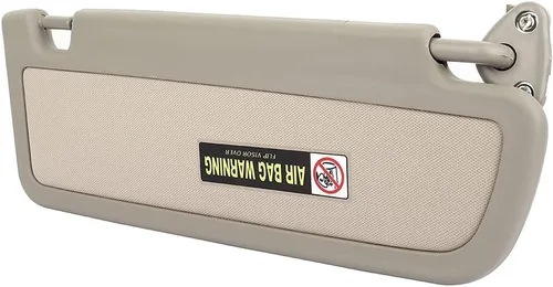 Vista 40 de ECCPP 74310-0T022-A1 Visera solar del lado derecho del pasajero con espejo para Toyota Venza 2009, 2010, 2011, 2012, 2013, 2014, 2015, 2016