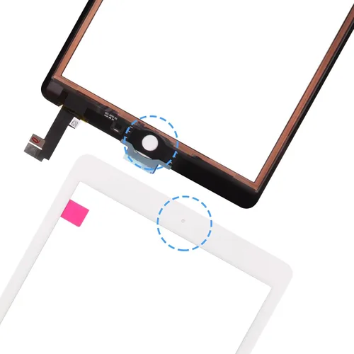 Vista 4 de Para iPad Air 2 Reemplazo de pantalla, pantalla táctil para iPad Air 2 2ª generación 9.7 pulgadas A1566 A1567 Digiziter Pantalla táctil Panel