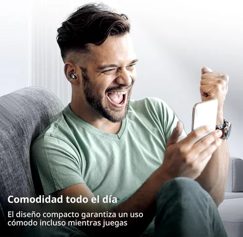 Vista 7 de kurdene Auriculares inalámbricos Bluetooth de 5.3 pulgadas, auriculares ligeros, sonido de graves profundos, micrófonos integrados, auriculares