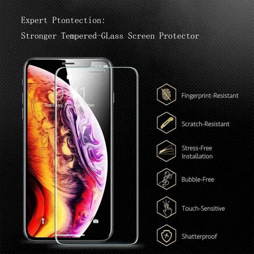 Vista 8 de Phone Case for Honor X7 (6.74") with [1 X Tempered Glass Screen Protector] Full Body Protection, Ultra Slim Soft TPU Gel Anti-Scratch Shell for
