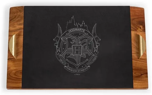 Vista 18 de PICNIC TIME Disney Mickey Mouse & Minnie Mouse Covina - Bandeja para servir acacia y pizarra, juego de tabla de charcutería, tabla de queso