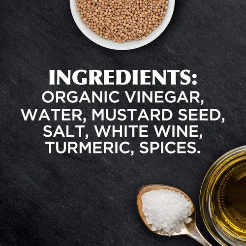 Vista 8 de GULDEN'S Mostaza Dijon Molida en Piedra Botella Exprimible, Apta para Dieta Cetogénica, 12 oz.