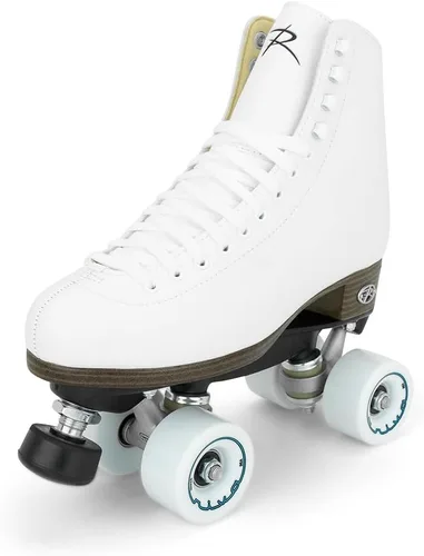 Vista 9 de Riedell Boost Roller Skates - Patines cuádruples ligeros y cómodos para interiores para hombres y mujeres, principiantes a sazonados