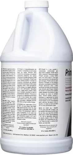 Vista 5 de Seachem Prime Acondicionador de Agua Dulce y Salada - Removedor de Químicos y Desintoxicante 2 L