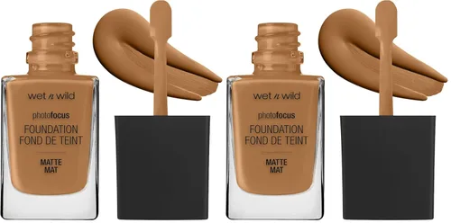 Vista 29 de Wet n Wild Photo Focus Base Líquida Mate Foundation Porcelain, Vegana y Libre de Crueldad (Paquete de 4)