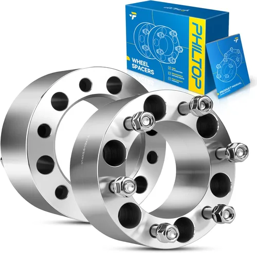 Vista 108 de PHILTOP 4x100 1.25" Espaciadores de rueda para Yaris, 2 piezas de espaciadores de rueda centrados en buje con 54.1mm de diámetro interior del buje