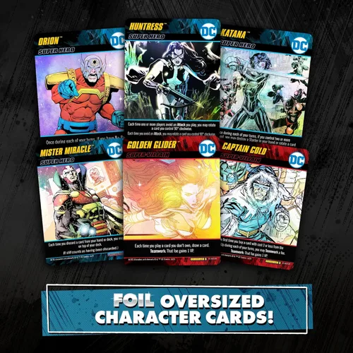 Vista 2 de Cryptozoic Entertainment: DC Juego de construcción de cubiertas: colección Crossover 1 juego de cartas de construcción de mazos, a partir de 14 años