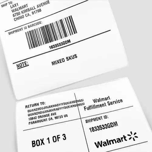 Vista 3 de Etiquetas térmicas compatibles de reemplazo para Zebra (【2" x 1"】 16 rollos/20800 etiquetas)