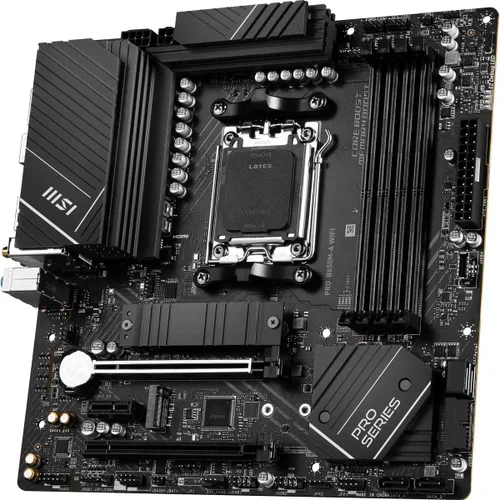 Vista 4 de MSI PRO B650M-A WiFi ProSeries - Placa base