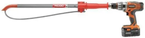 Vista 2 de RIDGID 46683 K-1 - Sinfín combinado con cabezal de corte estilo C, barrena telescópica de drenaje para eliminar obstrucciones de drenaje
