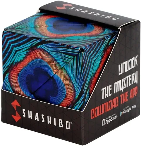 Vista 9 de Shashibo Caja de Cambio de Forma - Juguetes premiados STEM con imanes fuertes - Cubo de manipulación se transforma en más de 100 formas, regalos