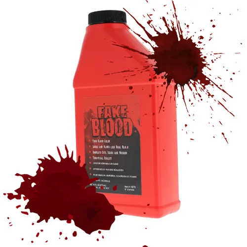 Vista 6 de Fake Blood El verdadero color de la sangre, se ve y fluye como sangre real