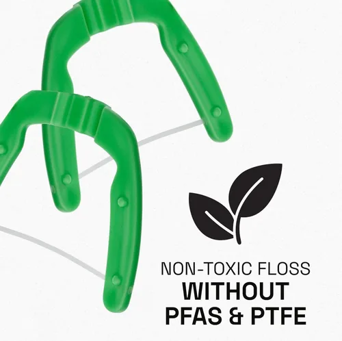 Vista 7 de Listerine Ultraclean Access Flossers - Cabezales desechables con cristales de menta fresca, 28 unidades (paquete de 3)