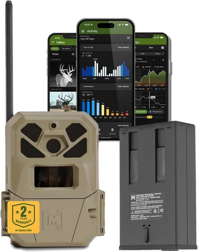 Vista 14 de Moultrie Edge 2 Pro Cellular Trail Camera - Auto Connect Nationwide 4G LTE - On Demand 40MP Photo - 1440P Video with HD Audio - Ai False Trigger