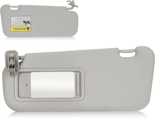 Visera solar para Mazda 3 2010-2013, lado izquierdo del conductor, repuesto de visera solar gris BBM2-69-320C-75