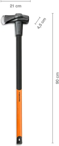 Vista 3 de Fiskars Splitting X37, 5.5 lbs con protección antichoque