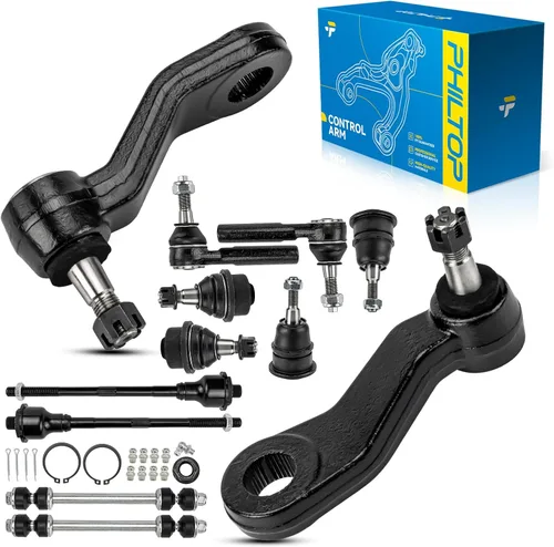 Vista 170 de PHILTOP Kit de suspensión delantera brazo de control inferior con rótula y barra estabilizadora, enlace final compatible con Chevrolet Captiva