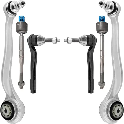 Vista 274 de Detroit Axle - Kit de extremo delantero RWD para Chrysler 300 Dodge Charge Challenger 2011-2019, 2 brazos de control inferiores traseros 2 rótulas