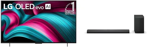 Vista 34 de LG OLED evo serie C5 televisor inteligente 4K de 55 pulgadas con AI, Dolby Atmos, Dolby Vision, HDR10, Super Upscaling 4K de AI, Modo Cineasta, Wow