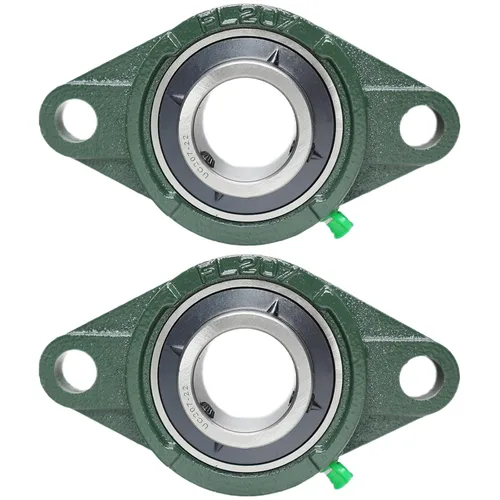 Vista 11 de Paquete de 2 rodamientos de bloque de almohada UCFL204-12, unidad de rodamiento de bolas de montaje en brida, orificio de 3/4 pulgadas, brida de 2