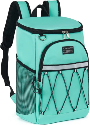 Vista 7 de Backpack Cooler Backpack 26 Cans Insulated Leak Proof for Women Men Beach Camping Picnic Fishing Hiking Lunch Backpack Waterproof Cooler