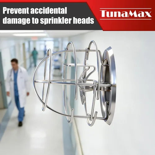 Vista 5 de TunaMax - Funda protectora para cabezal de rociador contra incendios de 1/2 pulgada para proteger paredes laterales y colgantes, cabezales