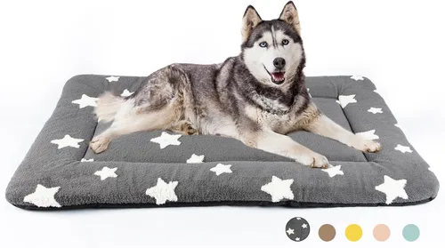 Vista 15 de Mora Pets Cama de Gato para Gatos de Interior Almohadilla Lavable para Jaula de Perro Bonita Alfombrilla de Cama de Perro con Estrella para Perros