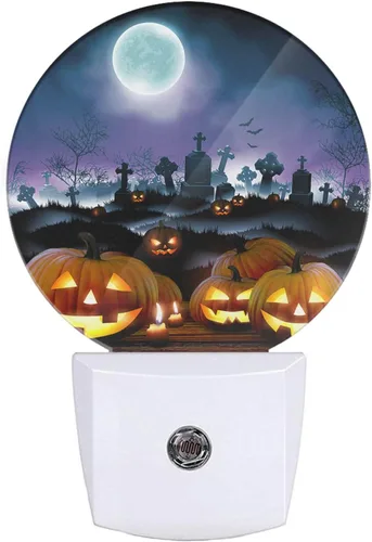 Vista 36 de EKOBLA Luces nocturnas de estrellas de Texas enchufables a la pared, estilo occidental vintage, retro, estrella americana, luces nocturnas LED