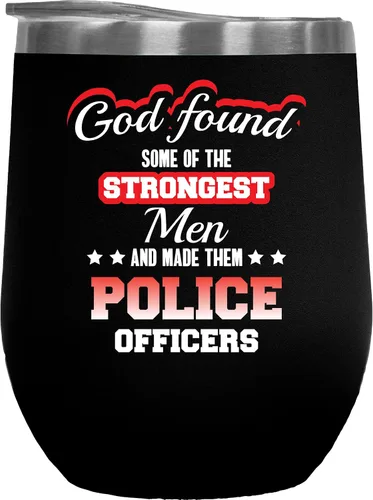 God Found Some Of The Strongest Men And Made Them Police Officers. Gift For Brave Policemen, Patrol Man, Detectives, Investigators, Cops Or Mint