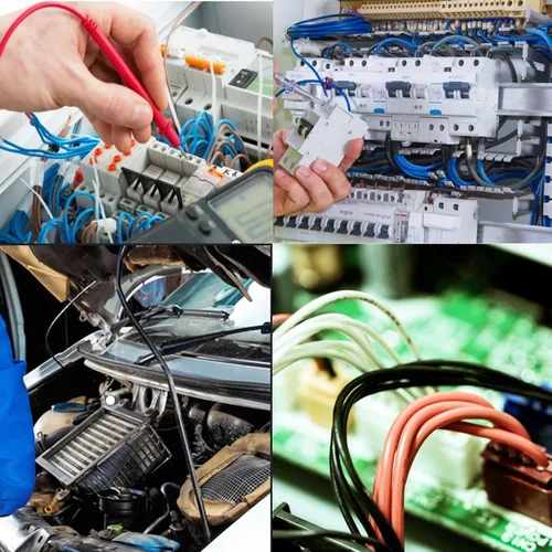 Vista 5 de Fidioto Kit de terminales de casquillo de alambre de 800 piezas, conectores de terminales AWG 22-8 con aislamiento de cable terminales para sistemas