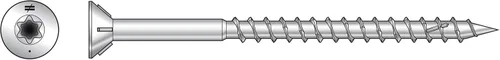 Vista 8 de Simpson Strong-Tie T10300WPP Tornillo DWP para madera SS #10 x 3 pulgadas. T25, cabeza plana, tipo 316 (350 cantidades)