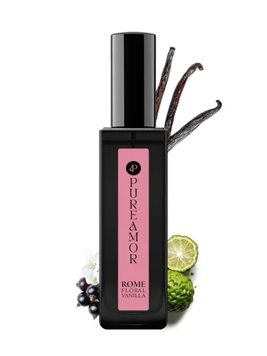 Vista 14 de PUREAMOR Perfume de Vainilla Ámbar para Mujeres, Fragancia con Aroma a Café con Notas Cálidas de Ámbar y Vainilla Dulce, Extrait de Parfum de Larga