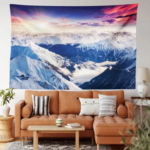 Vista 26 de Ambesonne Tapiz para amantes de los perros, siluetas de diferentes razas de perros, Chow Chow Shepherd Pinscher Spaniel, colgante de pared