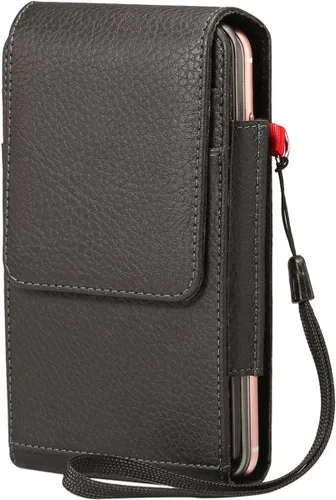 Vista 2 de Funda doble para teléfono celular con clip para el cinturón para iPhone Air 16 Plus 15 Pro Max 14 Plus/Samsung Galaxy S25 FE S25+ S24+ S23+ S22+ S21
