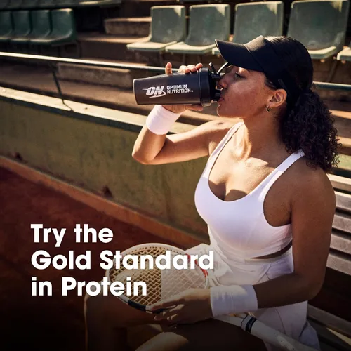 Vista 8 de Optimum Nutrition Gold Standard 100% proteína de suero en polvo, chocolate doble rico, 1.98 libras (el embalaje puede variar)