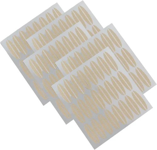 Vista 9 de ZJchao Cinta para párpados, 240 pares de calcomanías de doble cinta adhesiva con tenedor para párpados de barra de tenedor, herramienta