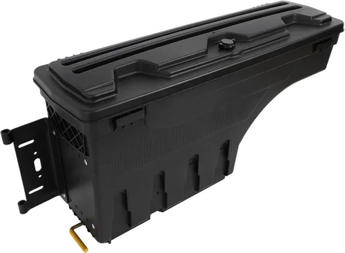 Vista 8 de Truck Bed Fits For Nissan Frontier 2005-2019, For Nissan Titan 2004-2015 Left Driver Side Truck Bed Storage Box, Black