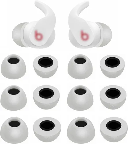 Vista 4 de ALXCD Eartips - Auriculares compatibles con Beats Fit Pro, S/M/L 3 tamaños, 6 pares de almohadillas de silicona suave de repuesto, compatibles