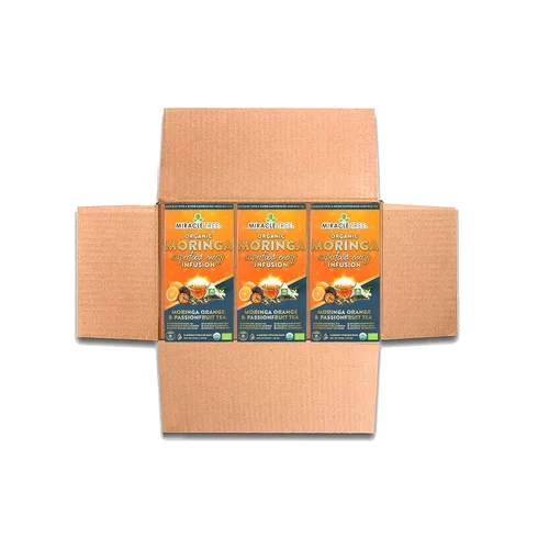 Vista 20 de Miracle Tree 's Moringa Energy Tea - Uva Oolong de vainilla Mezcla súper cafeína Alternativa de café saludable, perfecta para concentrarse