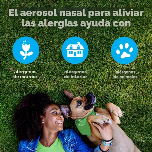 Vista 7 de Amazon Basic Care Spray nasal para alivio de alergias las 24 horas, propionato de fluticasona (glucocorticoide), 50 mcg, fuerza de prescripción