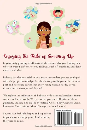 Vista 2 de Girls Growing Up A Positive Puberty Guide Includes all the Essentials in Hormones, Periods, First Bras, Body Care & Emotional Changes
