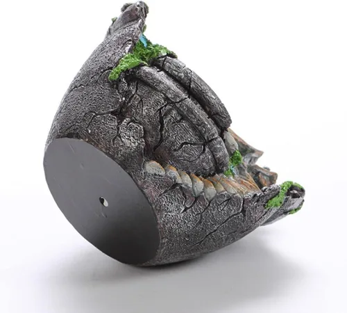 Vista 4 de Maceta creativa para plantas suculentas, maceta con cesta de flores de casa dulce, maceta para decoración de jardín