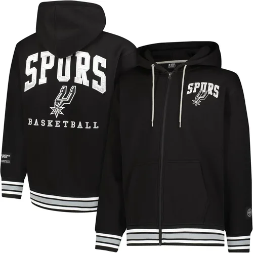 Vista 17 de Ultra Game Chaqueta con capucha oficial de la NBA Super Soft MVP con cremallera completa para hombre
