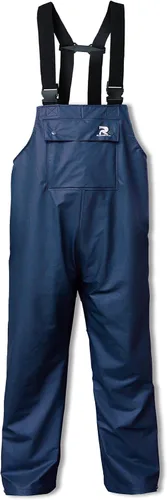 RainRider Pantalones de lluvia con peto de trabajo para hombres y mujeres, pantalones resistentes al agua, pantalones de trabajo, overol de pesca