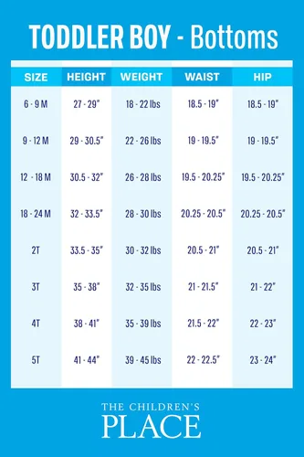 Vista 6 de The Childrens Place Pantalones chinos ajustados para bebés y niños pequeños