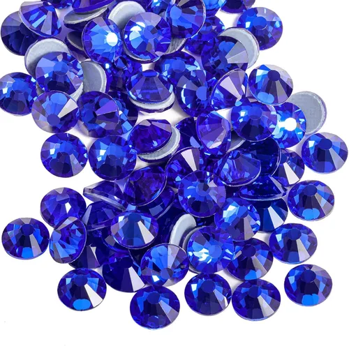 Vista 7 de Beadsland Hotfix - 1440 diamantes de imitación de cristal con parte trasera plana para manualidades, ropa, decoraciones de bricolaje, cristal AB