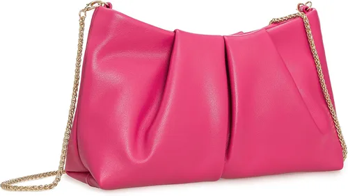 Vista 20 de Bolso de mano CHARMING TAILOR para mujer Bolso de mano elegante y formal para mujer Bolso de mano plisado de PU para mujer Bolso de mano