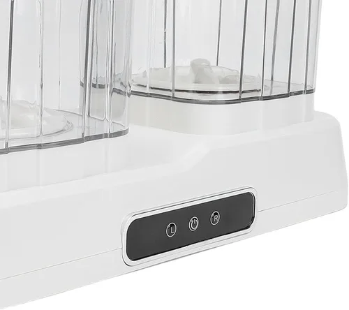 Vista 9 de Lavadora de ropa interior, diseño de bañera doble independiente, 360, lavado completo, mini lavadora de lavandería, 2 modos de limpieza, lavadora